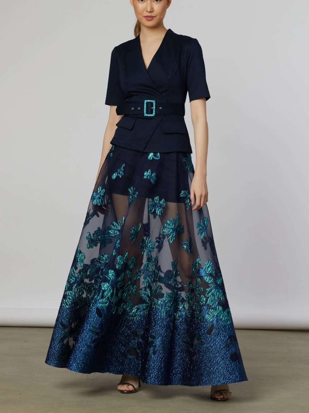 Helen Couture Isa (Blue & Multi-colour)